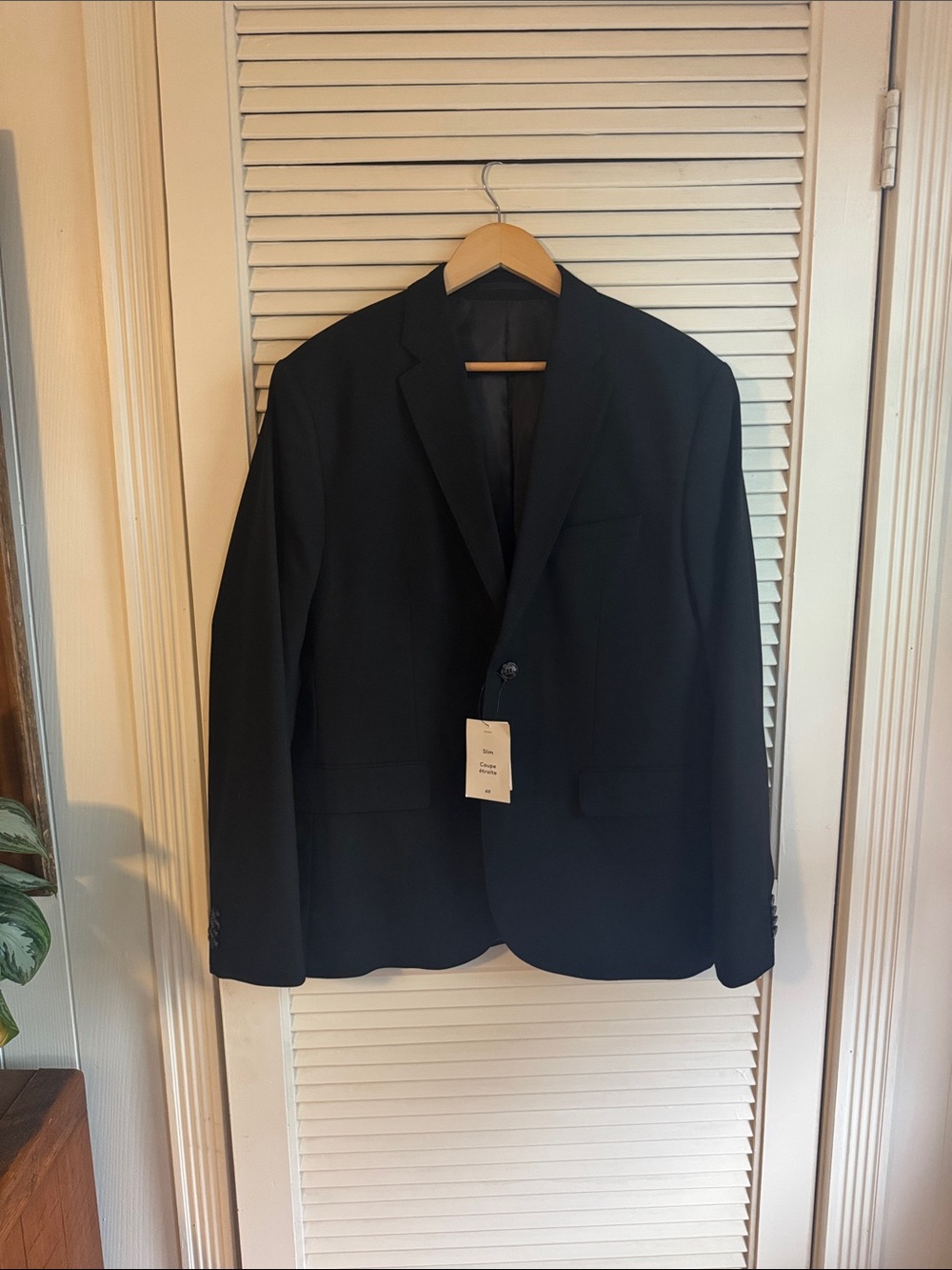 H&M Black Men's Single-Breasted Blazer